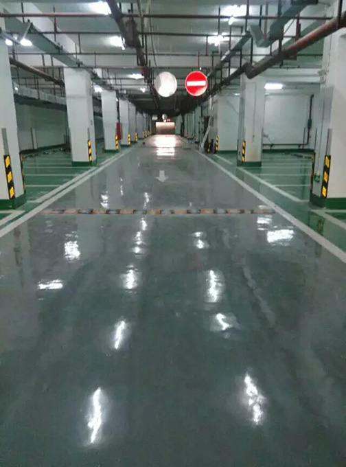 地下停车场车位划线 车位编号标线 交通划线